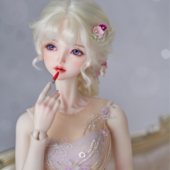 Set of Vanity mirror and lip stick (White ver.)